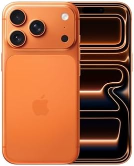 Apple iPhone 17 Pro 256 Go  Écran 6,3 pouces avec ProMotion jusqu’à 120 Hz, Puce A19 Pro, Autonomie prodigieuse, Système caméra Pro Fusion avec caméra avant Center Stage ; Orange cosmique : Amazon.fr: High-Tech
