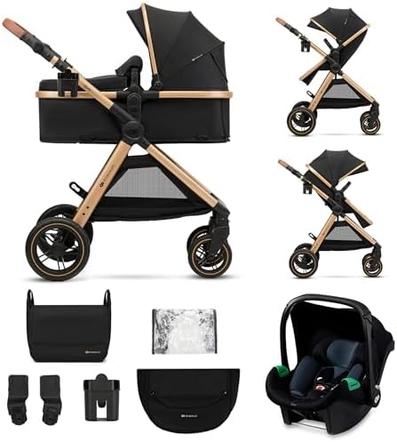 Poussette 3 en 1 avec siège auto I-Size, dès naissance